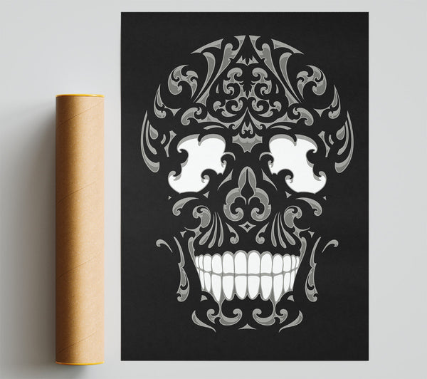 Mexican Skull Print