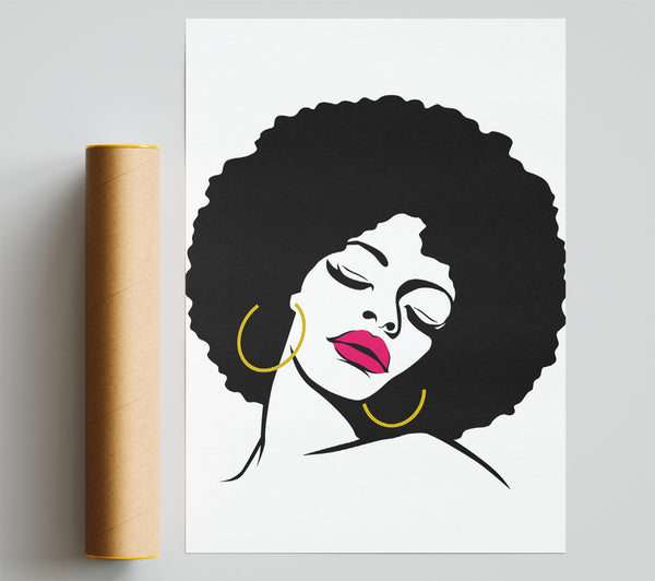Retro Woman Giclee Print