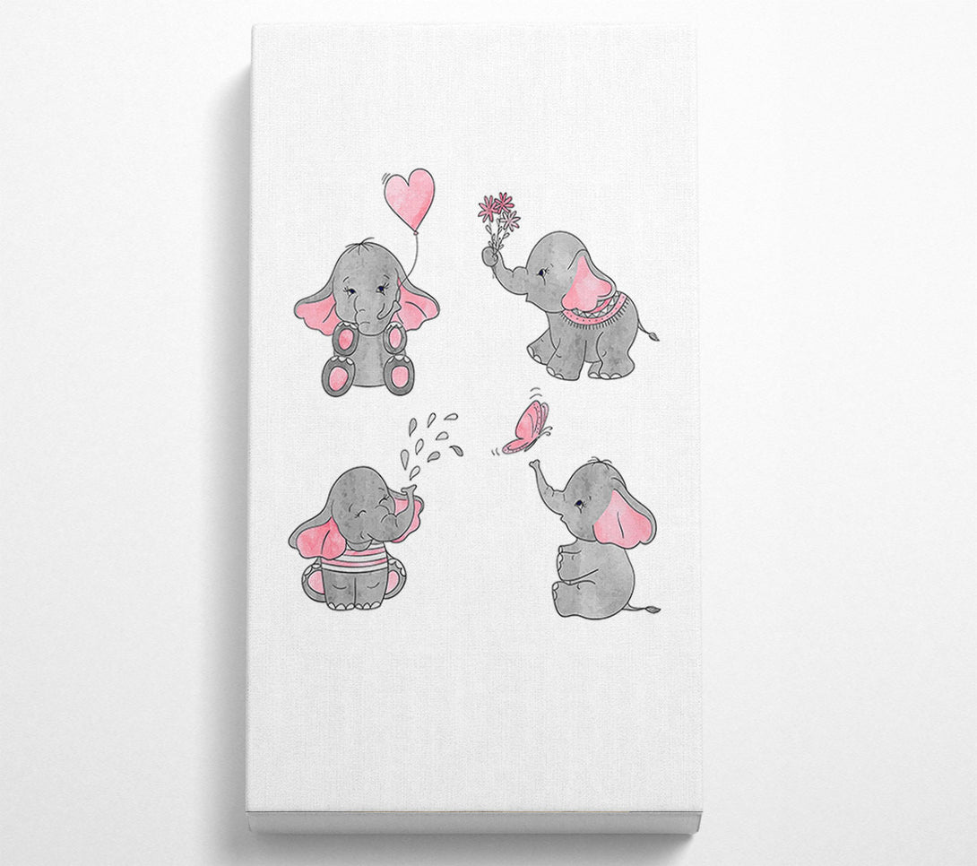  A Canvas Print of Elephant Fun Canvas Art