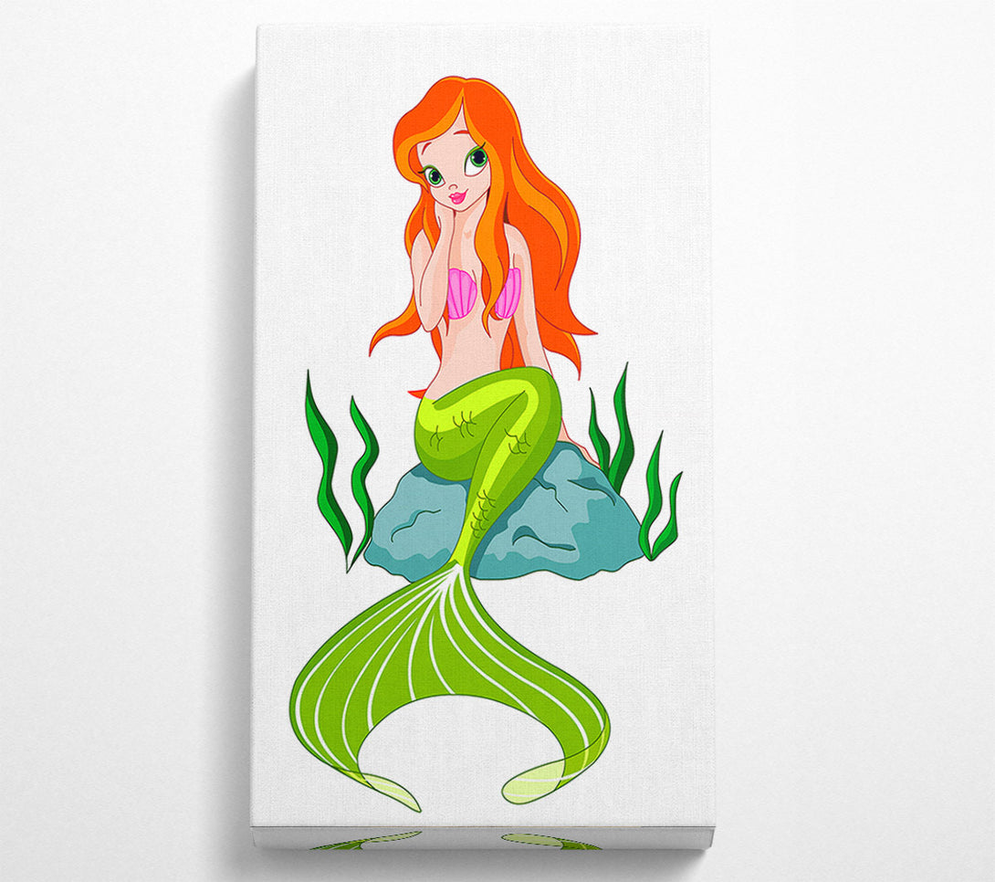 A Canvas Print of Mermaid Beauty Canvas Wall Art