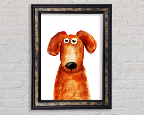 Dog Love 1 Framed Print