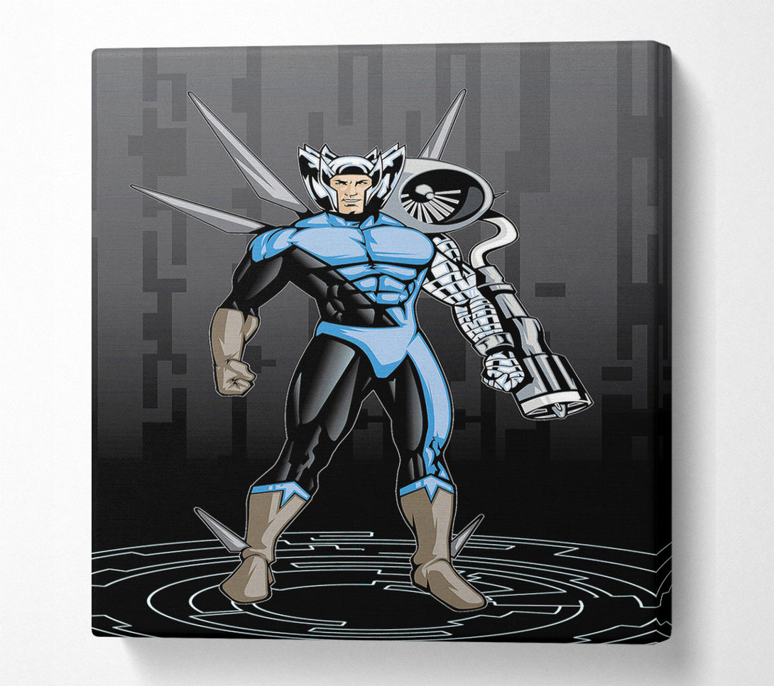  A Canvas Print of Superhero 5 Canvas Print