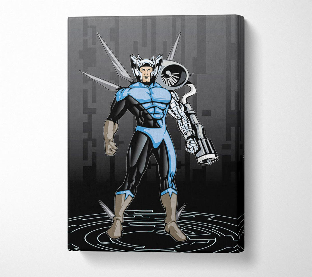  A Canvas Print of Superhero 5 Canvas Print