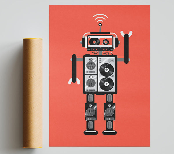 Robot Dance Print