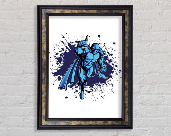 Superhero 6 Framed Print