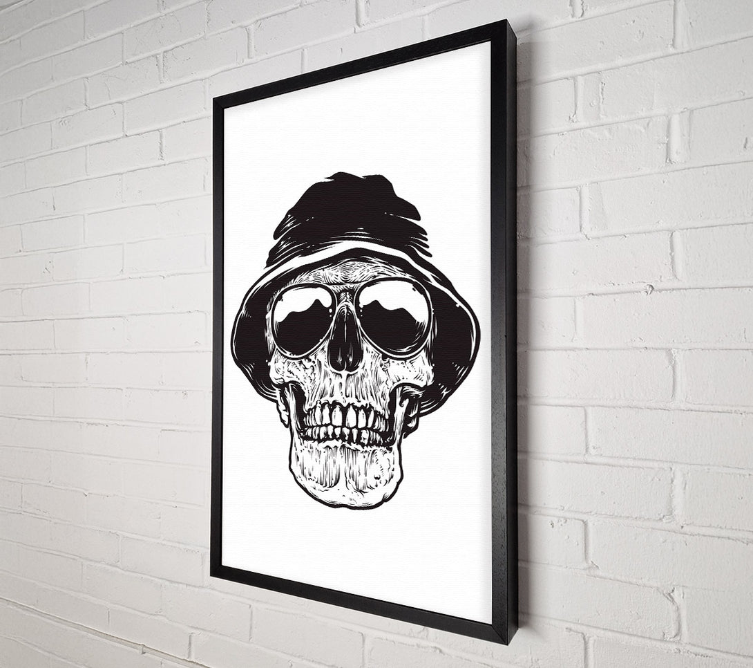  A Canvas Print of Cool Skull Canvas Art