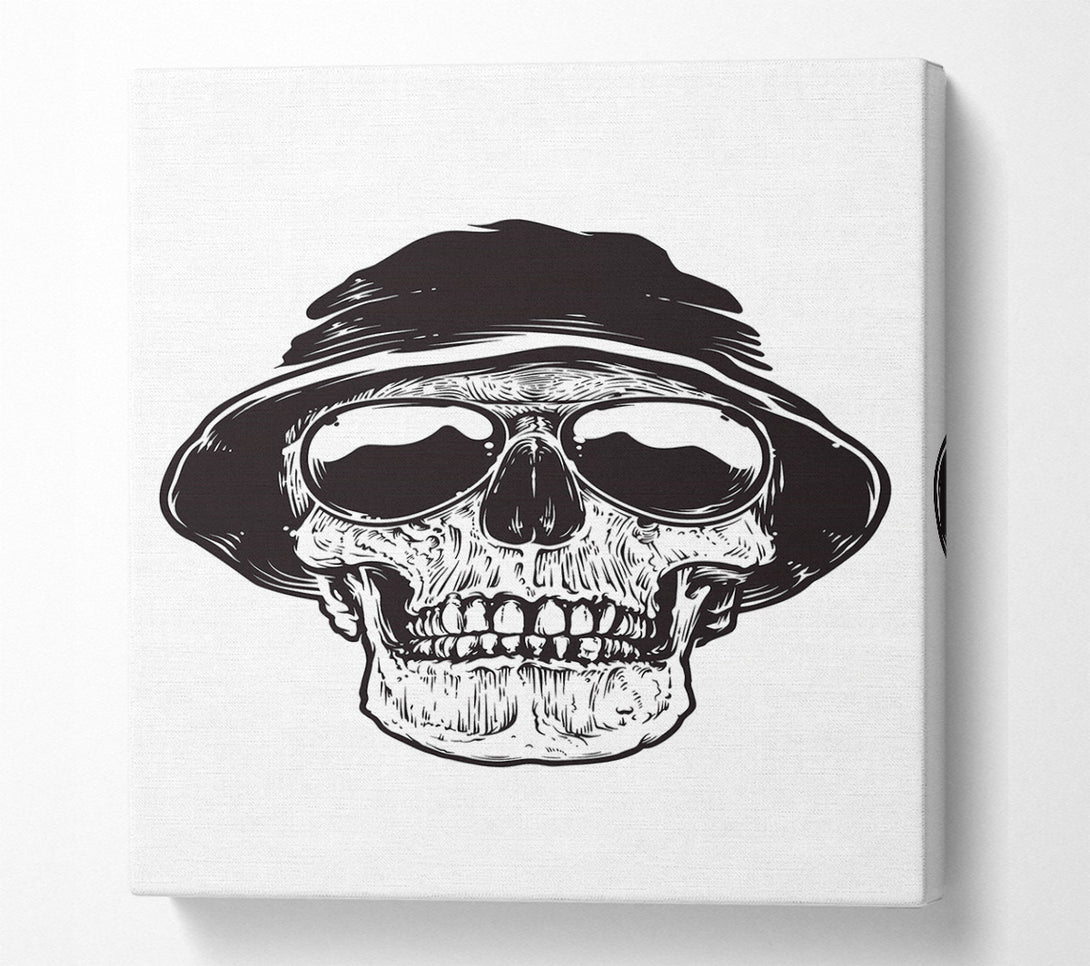  A Canvas Print of Cool Skull Canvas Art