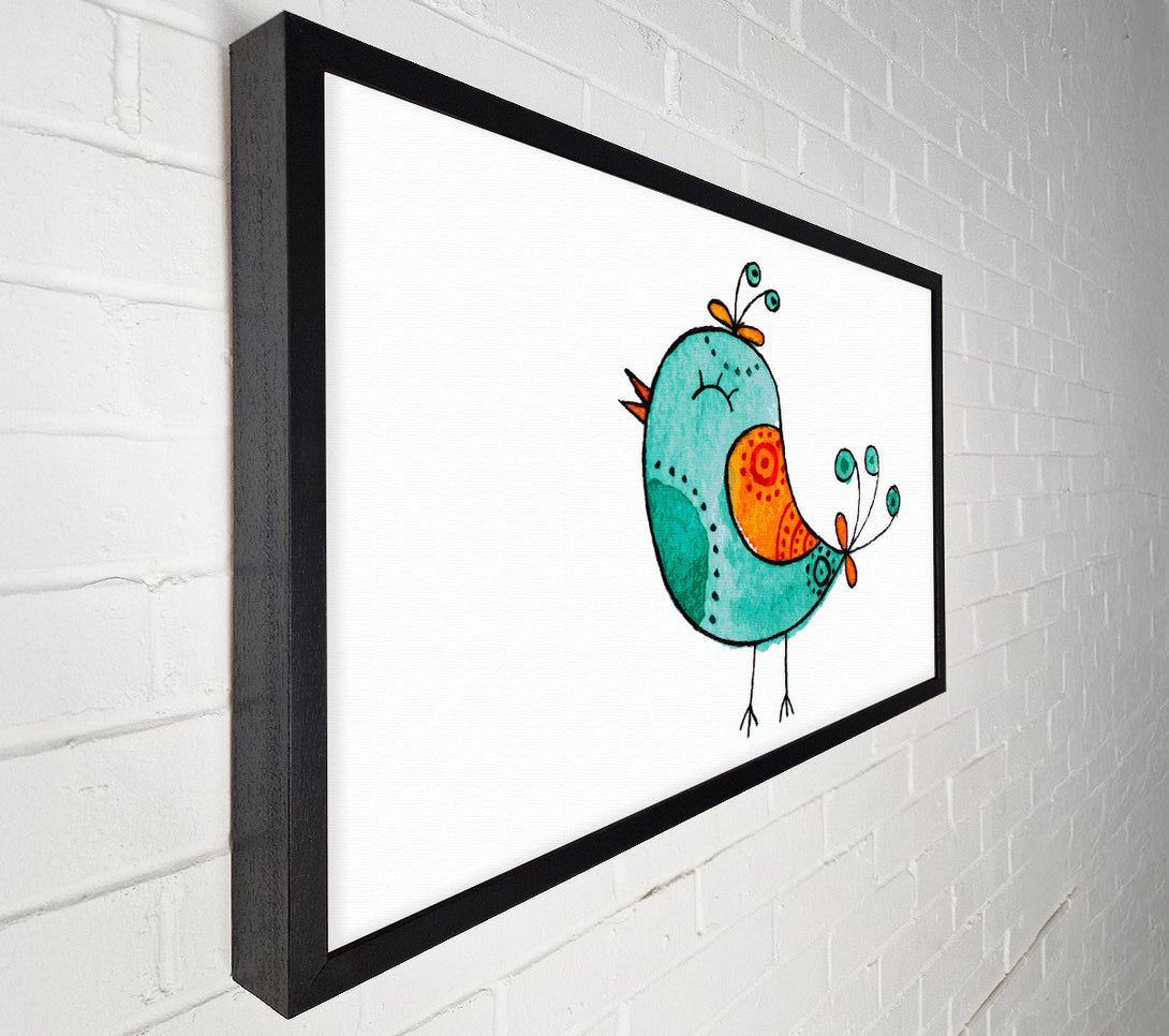  A Canvas Print of Cute Bird Canvas Print