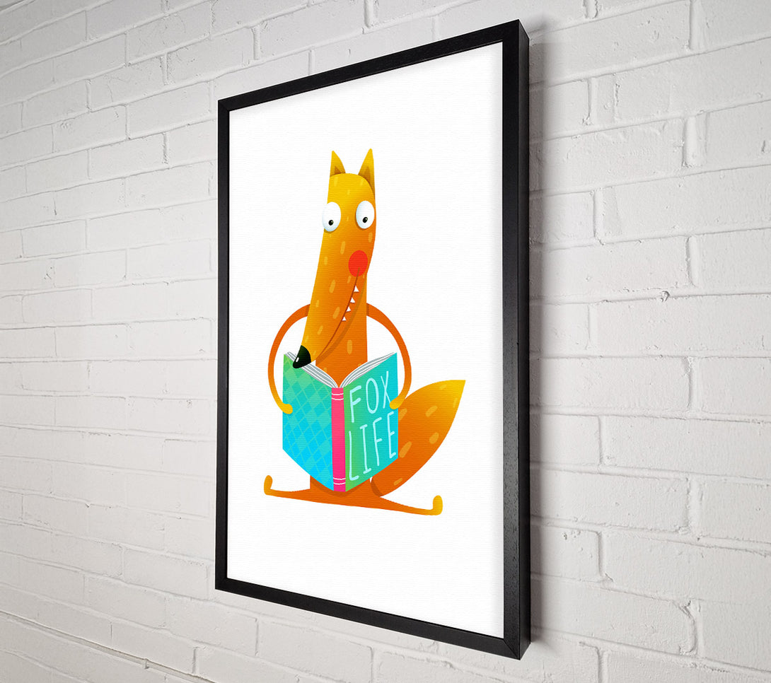  A Canvas Print of Fox Life Canvas Art