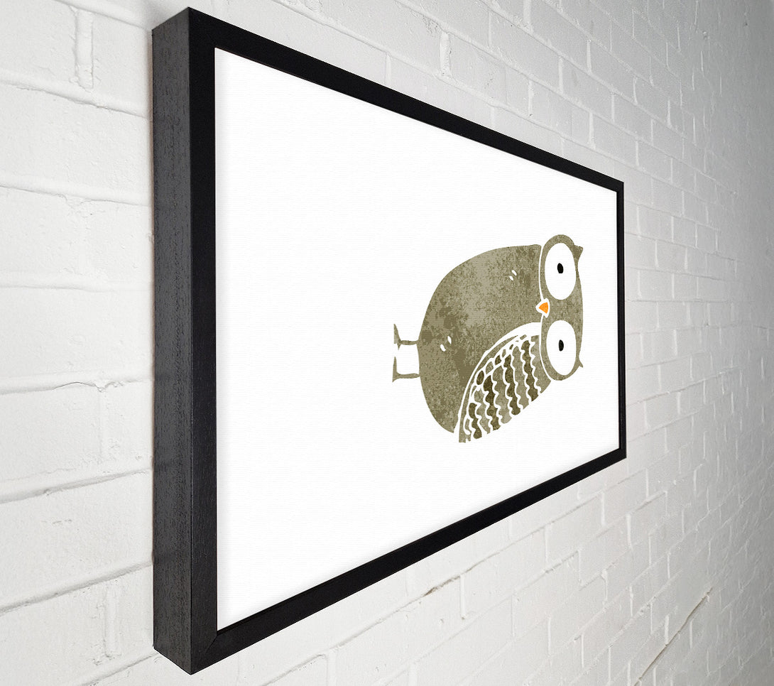  A Canvas Print of Wise Owl Canvas Wall Art
