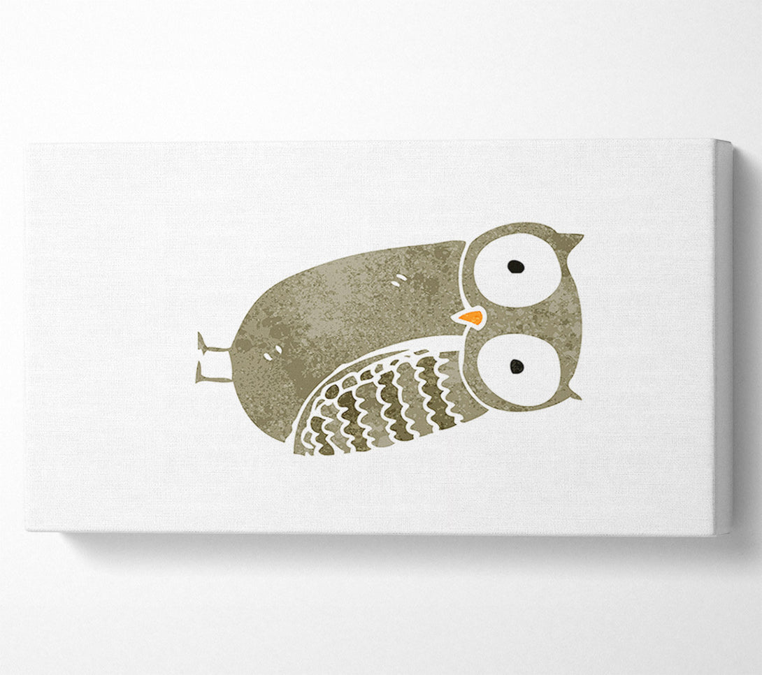 A Canvas Print of Wise Owl Canvas Wall Art