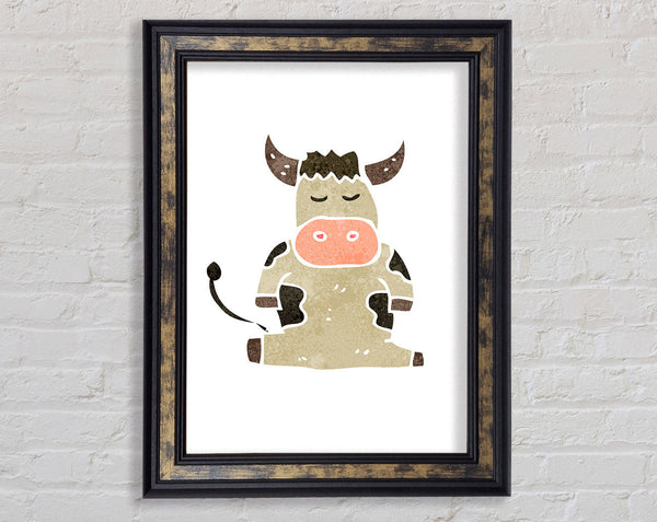 Sitting Cow