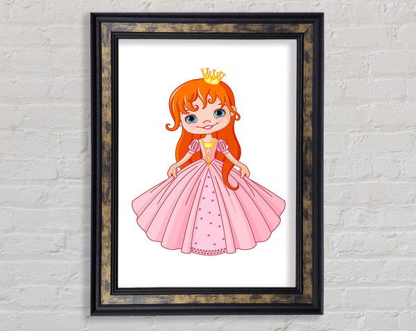 Princess Dress Framed Print