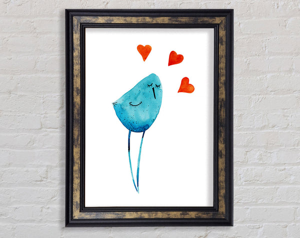 Bird Of Love Framed Print