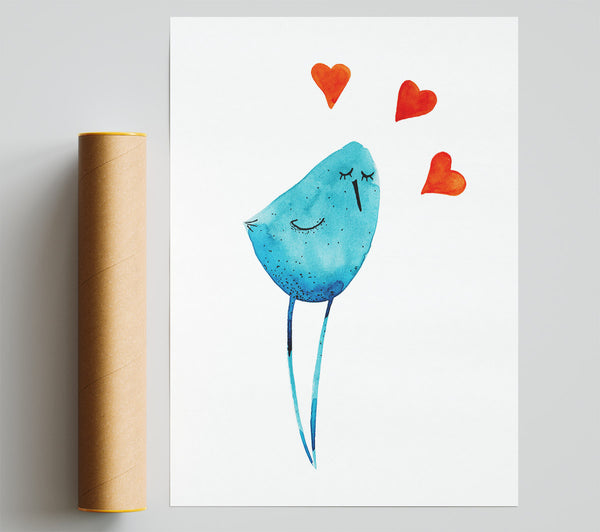 Bird Of Love Giclee Print