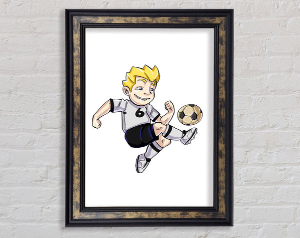 Football Skills Framed Print