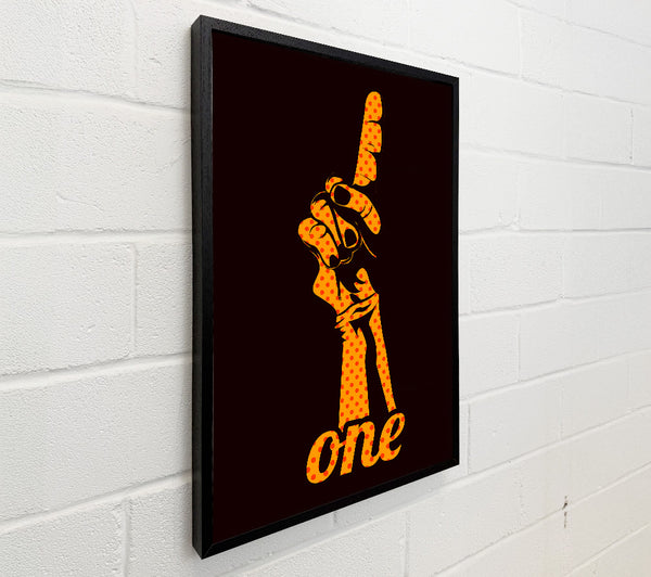 One