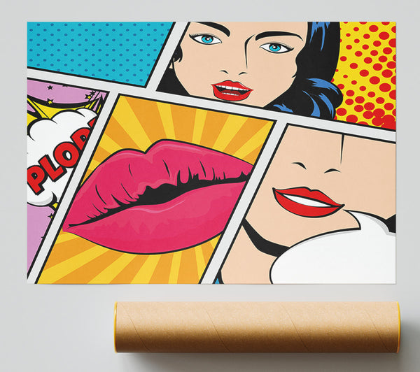 Comic Strip 4 Poster