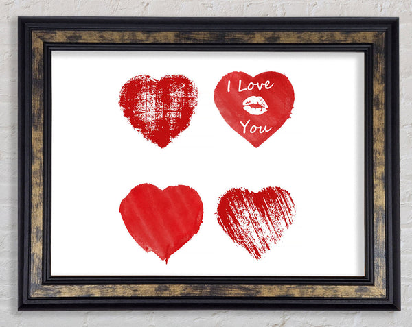 I Love You 1 Framed Print