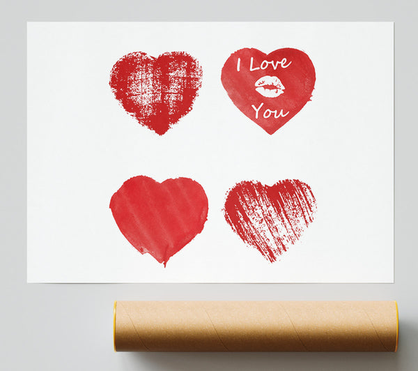 I Love You 1 Print