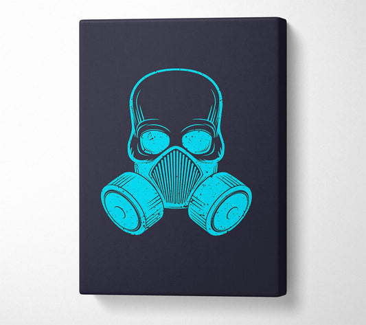 Gas Mask Canvas Wall Art