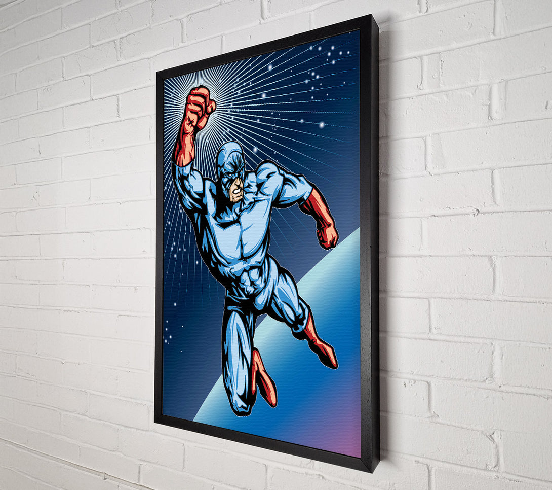  A Canvas Print of Superhero 4 Canvas Wall Art