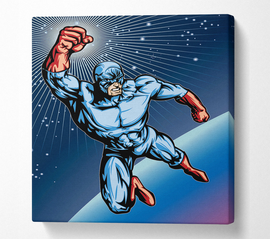  A Canvas Print of Superhero 4 Canvas Wall Art