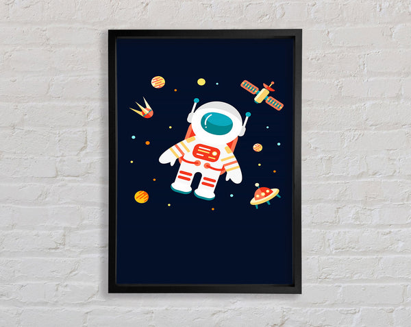 Rocket Boy Framed Print