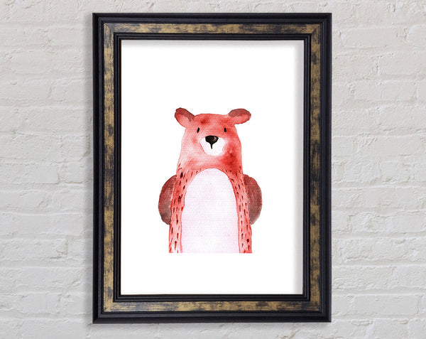 Bear Love Framed Print