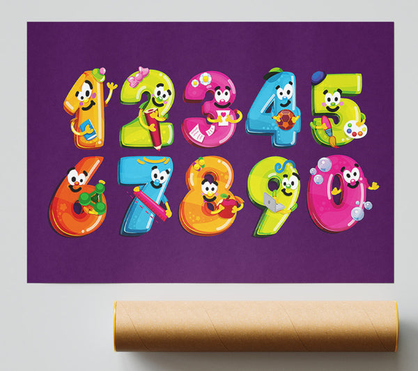 Happy Counting Poster