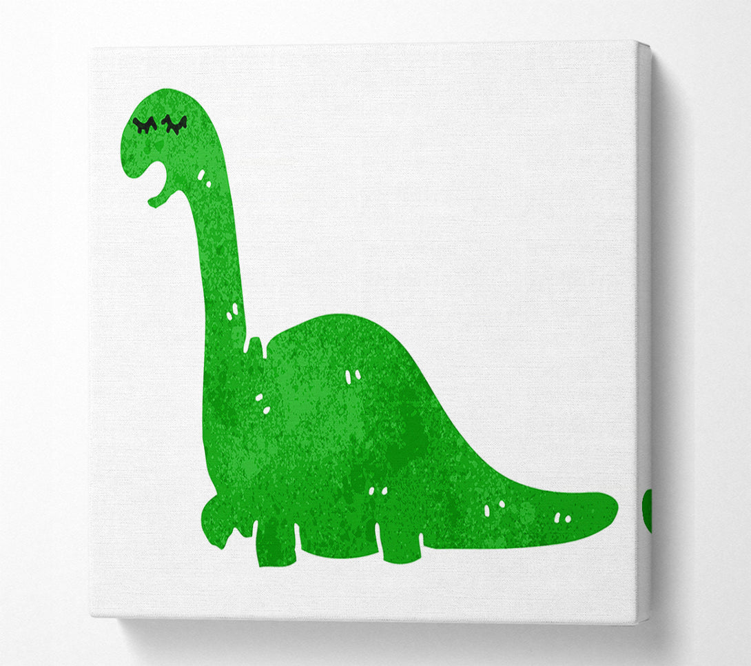  A Canvas Print of Dinosaur Talking Canvas Wall Art