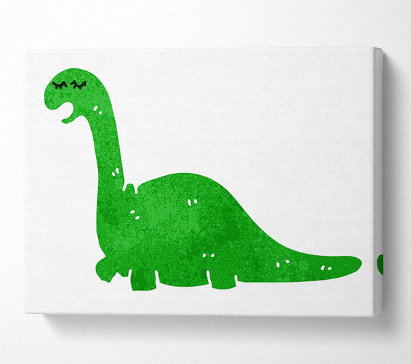  A Canvas Print of Dinosaur Talking Canvas Wall Art
