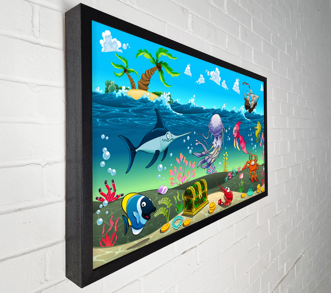  A Canvas Print of Under The Sea 2 Canvas Art