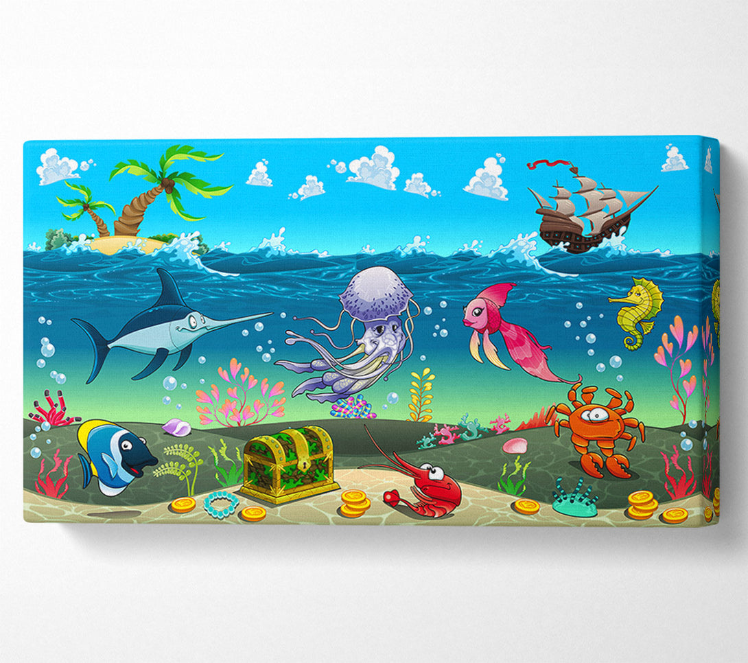 A Canvas Print of Under The Sea 2 Canvas Art