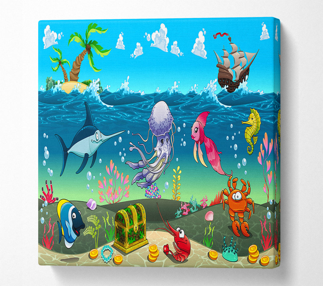  A Canvas Print of Under The Sea 2 Canvas Art