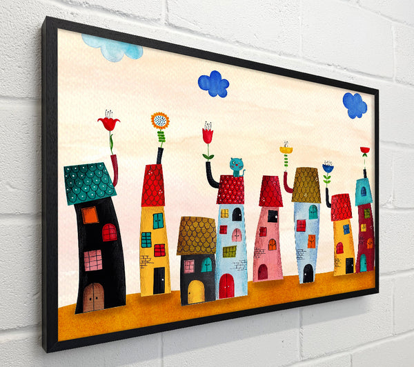 Flower Pot Houses