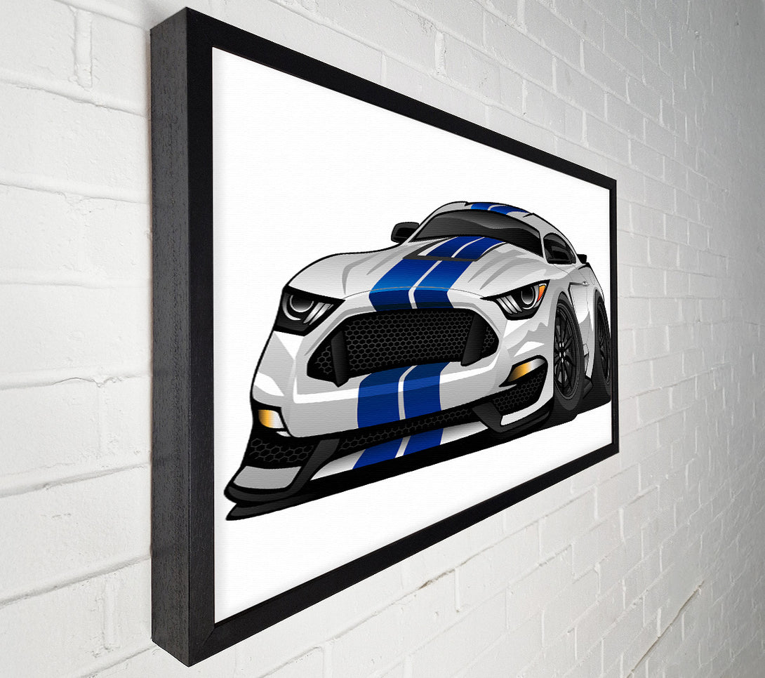  A Canvas Print of Mustang Car Beast Canvas Art