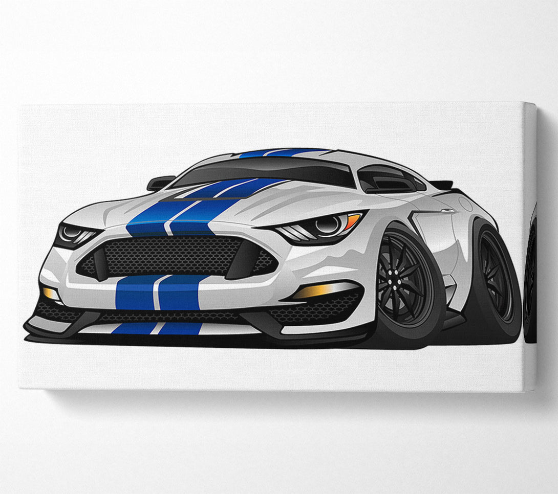  A Canvas Print of Mustang Car Beast Canvas Art