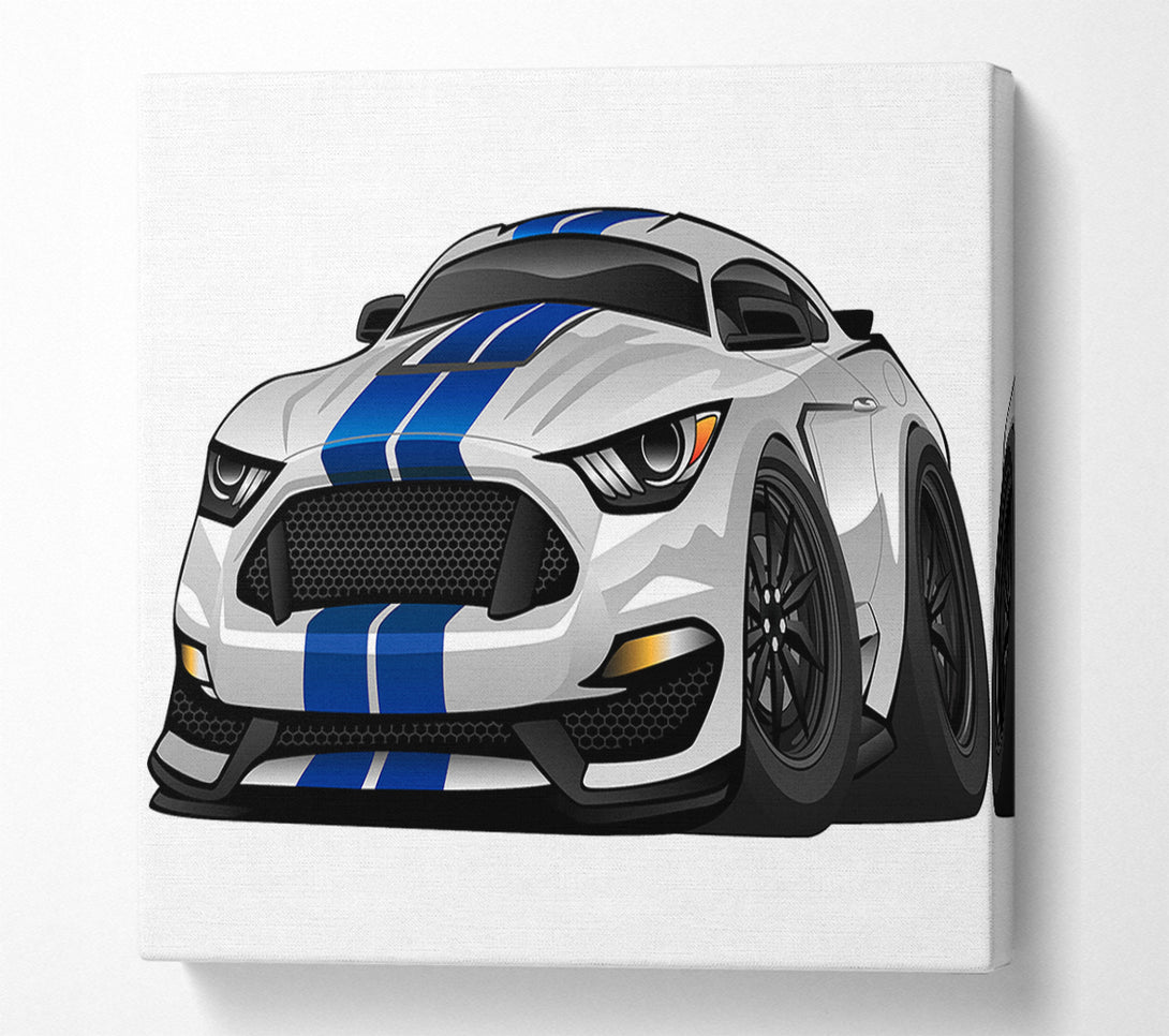  A Canvas Print of Mustang Car Beast Canvas Art