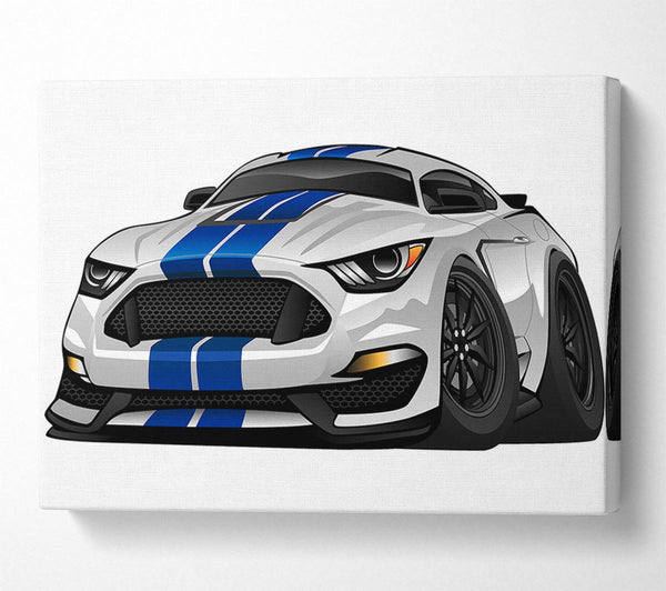  A Canvas Print of Mustang Car Beast Canvas Art