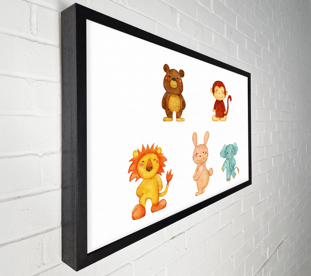  A Canvas Print of Animal Fun Canvas Art