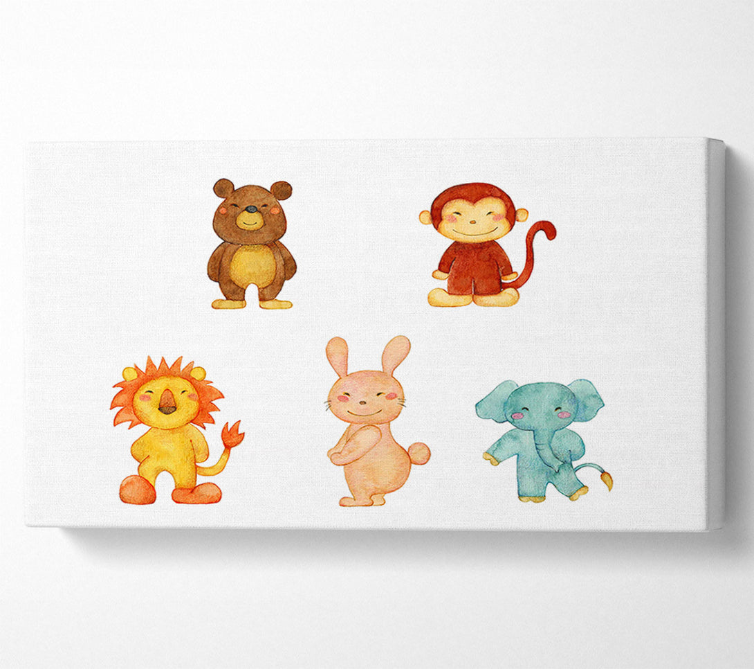  A Canvas Print of Animal Fun Canvas Art