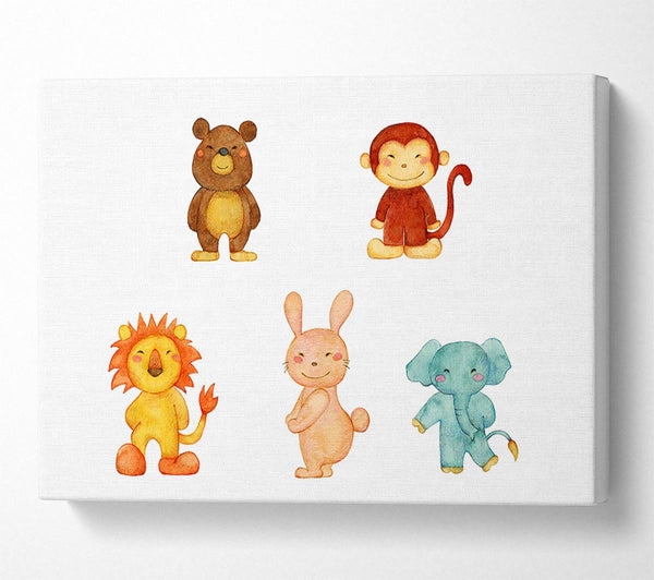  A Canvas Print of Animal Fun Canvas Art