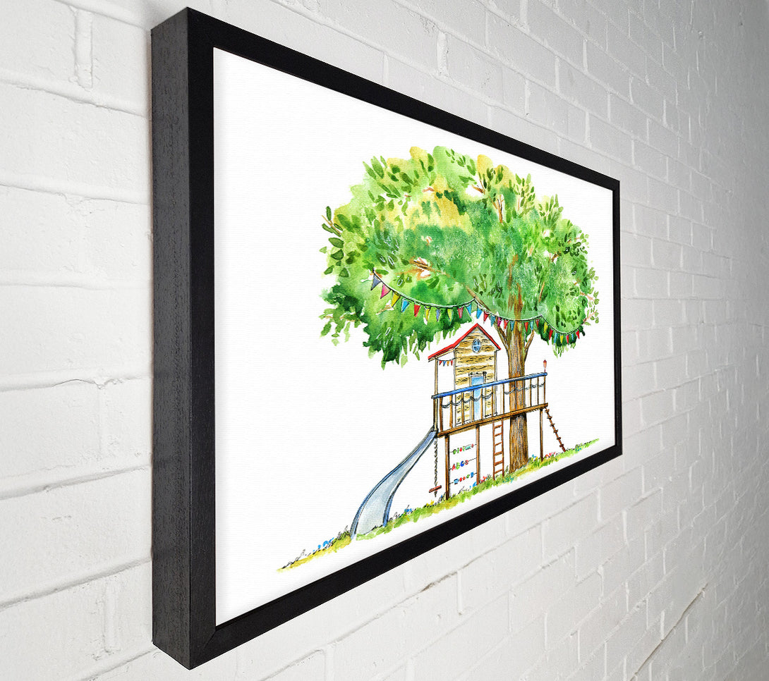 A Canvas Print of Perfect Tree House Canvas Art