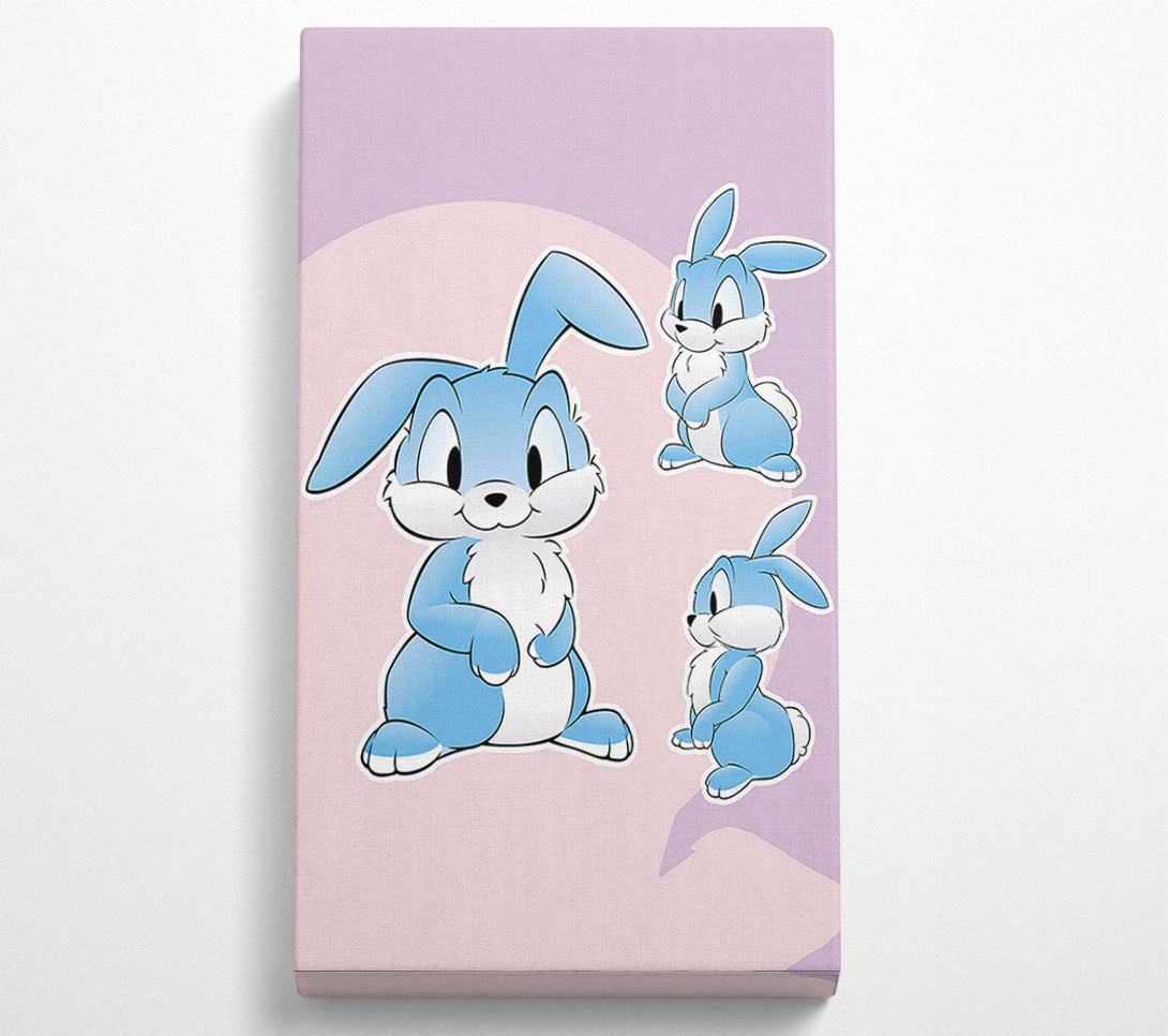  A Canvas Print of Bunny Hop Canvas Art