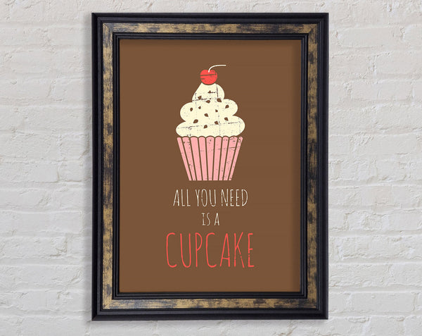 Cupcake 3 Framed Print