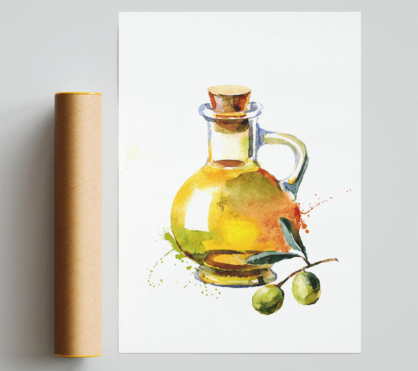 Olive Oil Print