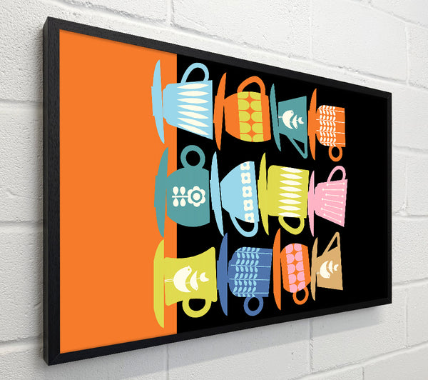 Retro Tea Cups