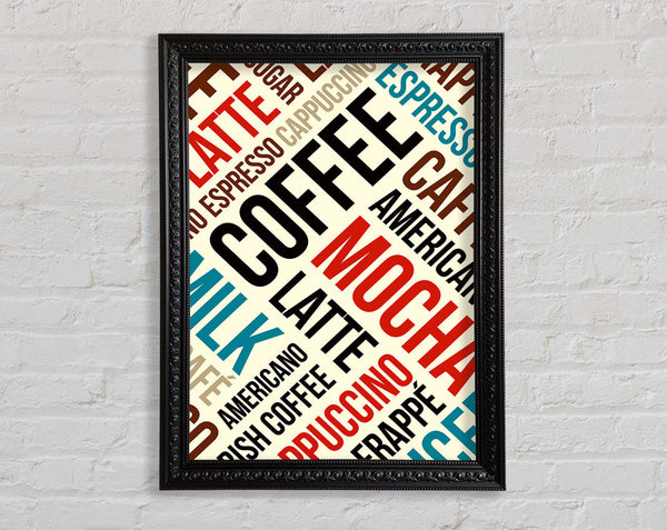 Coffee Heaven Framed Print
