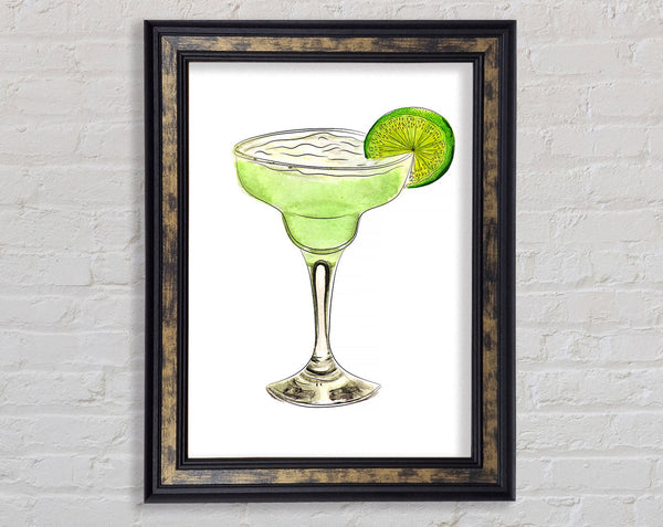 Margarita Cocktail 1 Framed Print